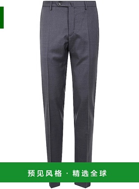 1h可退 欧洲直邮INCOTEX 男士休闲裤 1T00351393C910羊毛直筒裤