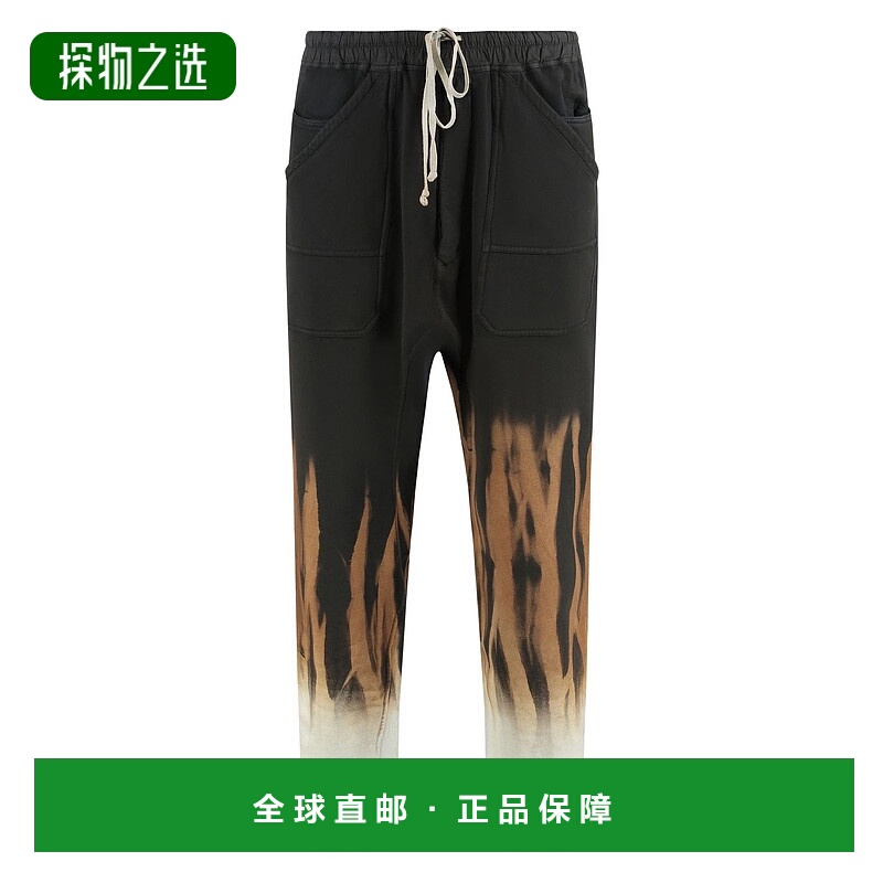 香港直邮DRKSHDW 瑞克·欧文斯 DRKSHDW 男士 棉质裤子 DU02D2370