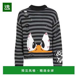 【美国直邮】GCDS 男装针织衫 意大利制造中厚针织毛衣 50 羊毛50