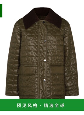 1h可退 香港直邮Ganni 长袖棉服 A1010078夹克