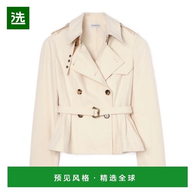 香港直邮BURBERRY 女士西服 81207861 SS2026 白色 棉质Isabella