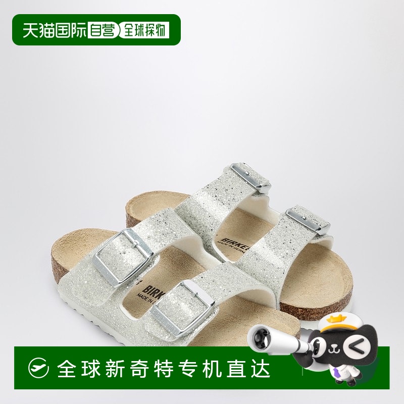 1h可退 香港直邮Birkenstock 勃肯 女童 Arizona Cosmic 凉拖闪烁