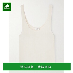香港直邮Saint 圆领背心 Laurent 女士 821966YAPK 圣罗兰 1h可退
