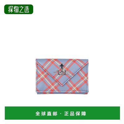 香港直邮Vivienne Westwood 格纹翻折钱包 5115002FWS0022