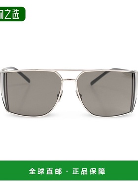 1h可退 香港直邮Saint Laurent 圣罗兰 男士 徽标太阳镜 803743Y9