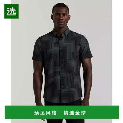 1h可退 【美国直邮】perry ellis 男士 衬衫花衬衫