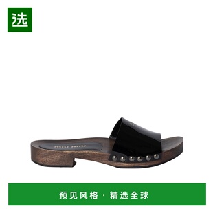 5Z425E069FA030 徽标拖鞋 香港直邮Miu Miu