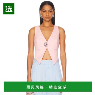 1h可退 香港直邮AREA 女士 Gemstone 水晶串马甲 SS25AWTA0025FA0