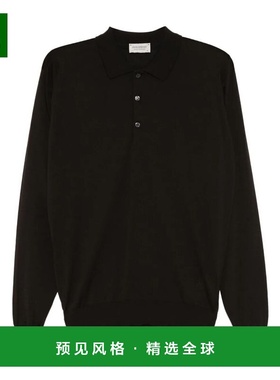 香港直邮JOHN SMEDLEY 男士卫衣 BELPERFAULKNER AW2025 黑色