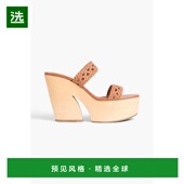 110 1h可退 编织皮质防水 女士 Pamela 香港直邮Malone Souliers