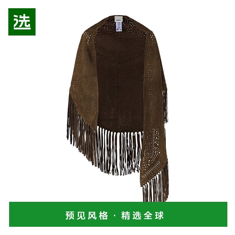 香港直邮Isabel Marant 流苏斗篷 EC0070FAB4B15A