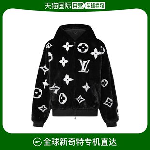 字母组合水貂皮连帽夹克 路易威登 VUITTON 欧洲直邮LOUIS