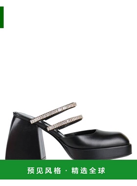 香港直邮Nodaleto 女士 Mules 木屐 black黑色 舒适时尚