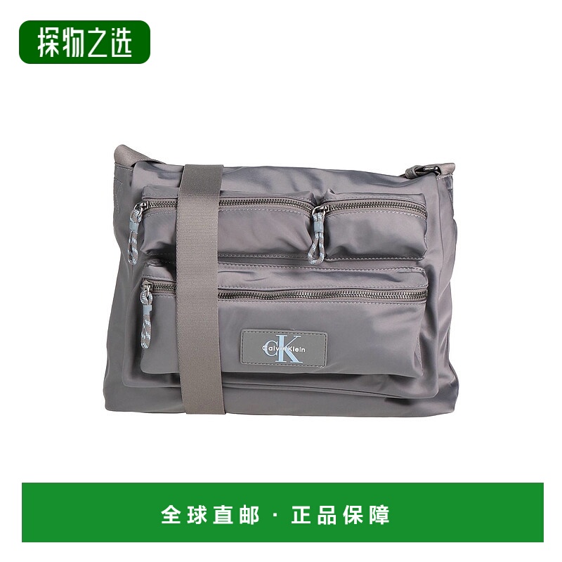 香港直邮calvin klein 女士 Bags 斜挎包 grey灰色 舒适时尚
