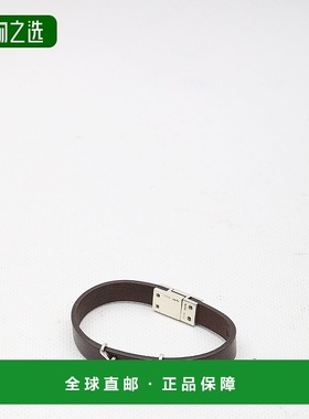 1h可退 欧洲直邮saint laurent 男士 创意手链纯银手镯配饰