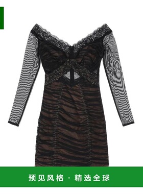 1h可退 香港直邮SELF-PORTRAIT 女士半身裙 RS23003SBBLACK SS202