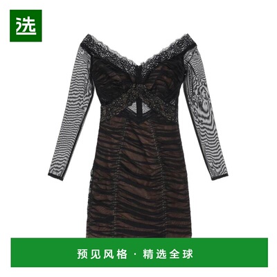 1h可退 香港直邮SELF-PORTRAIT 女士半身裙 RS23003SBBLACK SS202