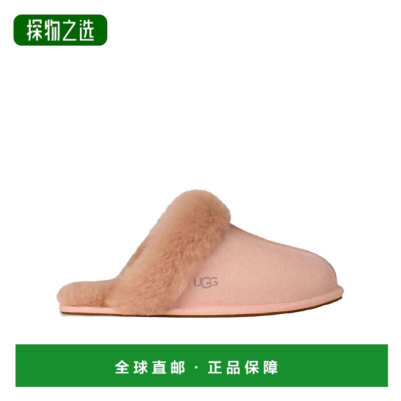 香港直邮UGG毛绒饰边拖鞋 1106872BGB