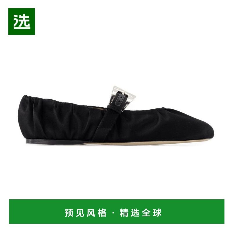 1h可退 香港直邮Paris Texas 女士 PX1582XTSATBLACK 平底鞋 PX15,女鞋,浅口单鞋,淘宝优惠券,粉丝福利购,淘宝优惠卷