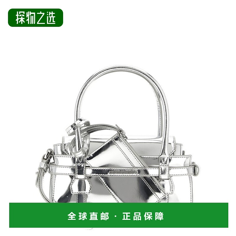 1h可退 香港直邮Dsquared2 二次方 女士 Twin 迷你手提包 SDW0080