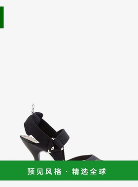 欧洲直邮芬迪(FENDI) COLIBR&Igrave;裸色运动高跟鞋单鞋