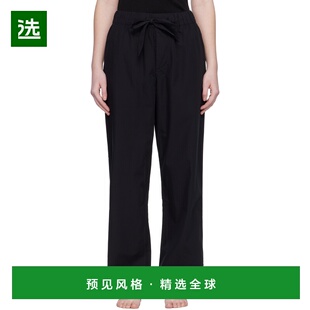 1h可退 香港直邮Tekla 女士 黑色睡裤 PPLPANTS129 black黑色 舒
