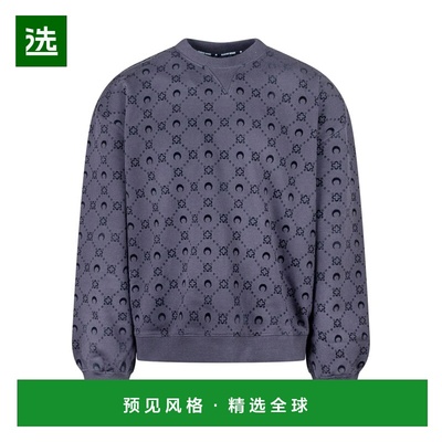 香港直邮MARINE SERRE 男士针织衫 UST022ACJER0089BK99 AW2025