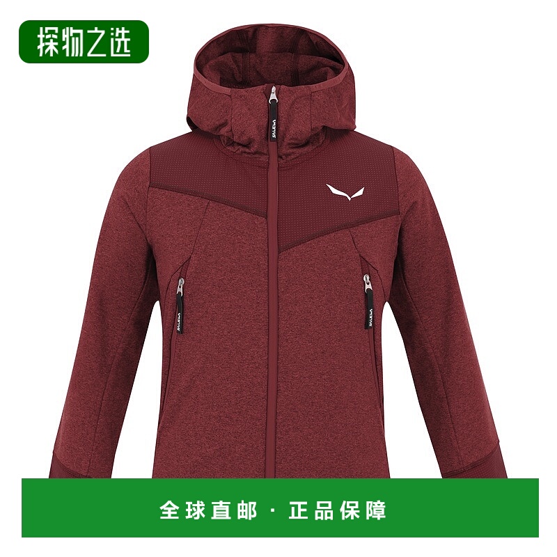欧洲直邮Salewa沙乐华 Agner Melange Polarlite 全拉链儿童夹克