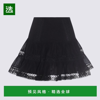 1h可退 香港直邮Charo Ruiz Ibiza 女士 CharoRuiz 黑色半身裙 25