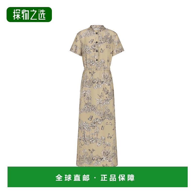 1h可退 欧洲直邮DIOR 迪奥 25秋冬 541L96A6987_X1810 女士 连衣