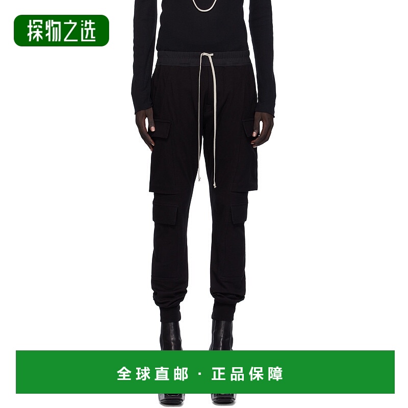 香港直邮Rick Owens Lilies 瑞克·欧文斯 男士 黑色 Concordians