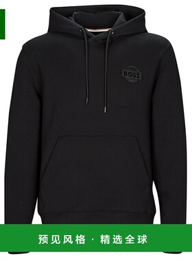 欧洲直邮BOSS 男士 SEEGER 131 黑色 卫衣帽衫