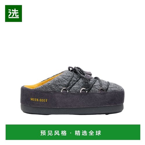 1h可退 香港直邮Moon Boot 圆头穆勒鞋 80D1470140