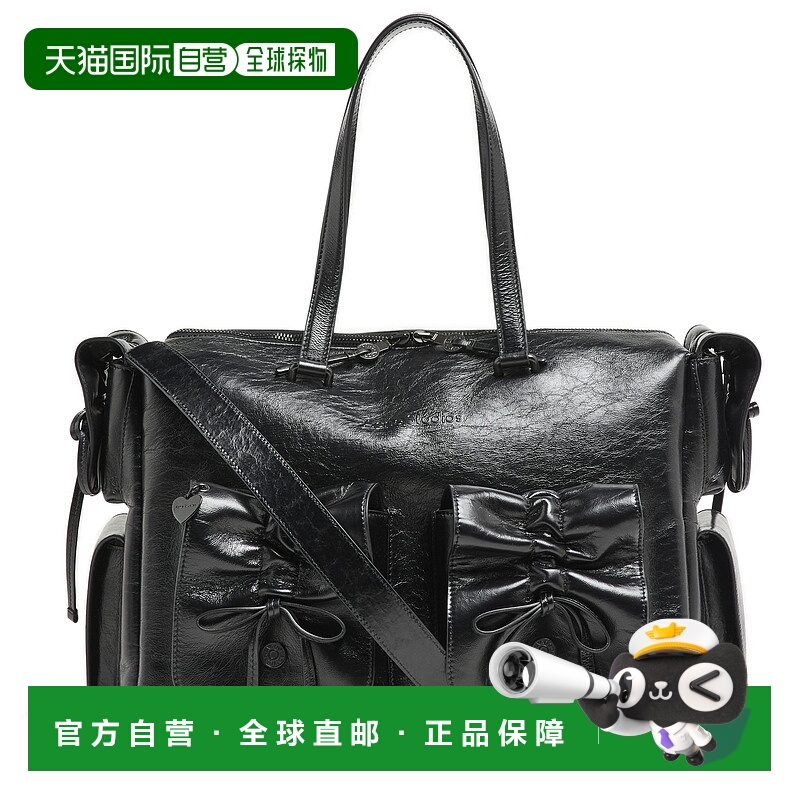 香港直邮Acne Studios 艾克妮 女士 多袋手提包 black黑色 舒适时