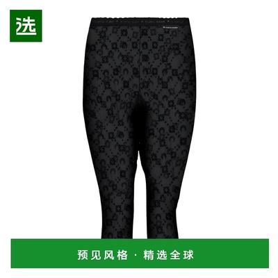 香港直邮MARINE SERRE 女士休闲裤 WPA157BCJER0005BK99 AW2025