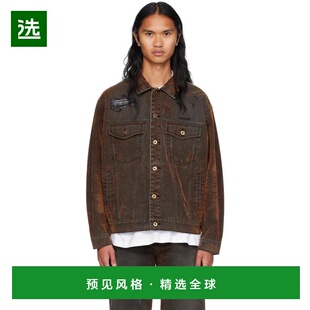 1h可退 【美国直邮】we11done男士外套牛仔直筒型休闲时尚 保暖舒