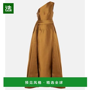 1h可退 香港直邮SOLACE LONDON 女士 Charo 单肩斜纹布睡裙