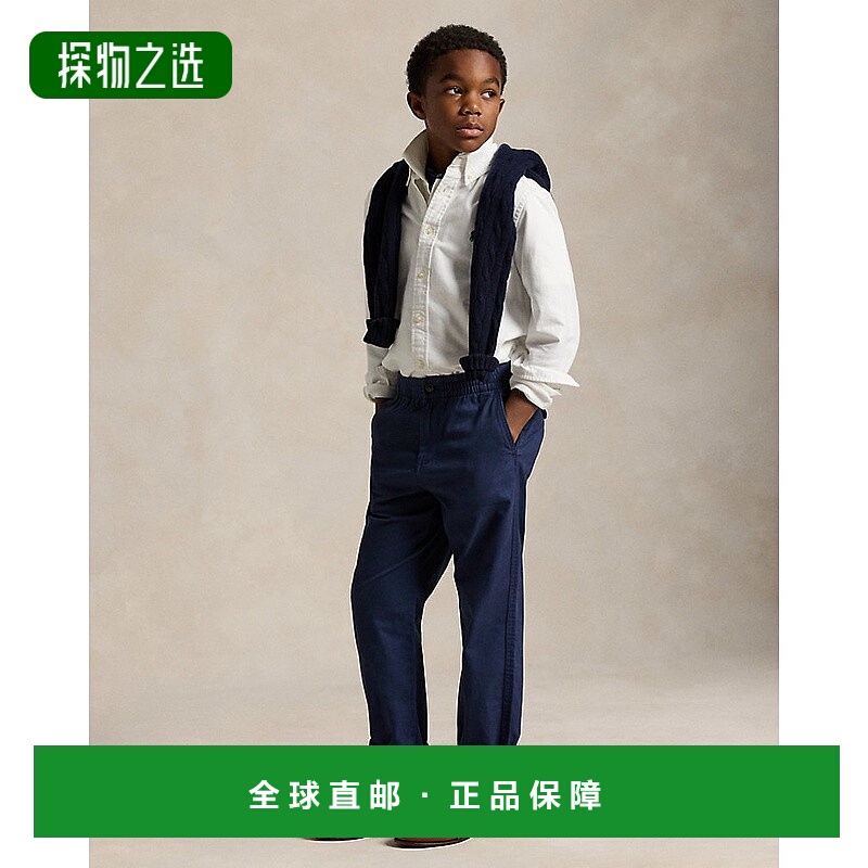 欧洲直邮RalphLauren拉夫劳伦 Polo Prepster 弹力斜纹棉布裤