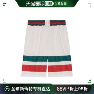 网眼织物面料短裤 99新未使用 香港直邮Gucci 737407XJFFK