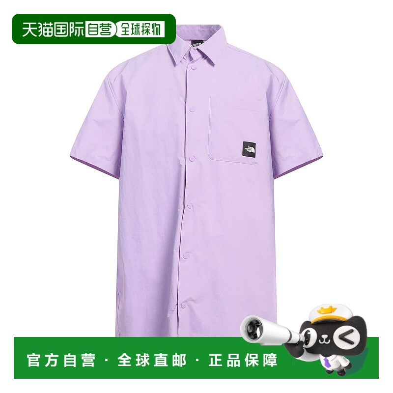 1h可退 香港直邮The North Face 北面 男士 纯色衬衫 purple紫色
