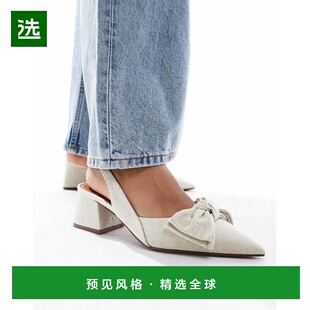 1h可退 香港直邮ASOS 女士 Symphony mid fabrication 设计蝴蝶结