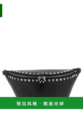 香港直邮Valentino 拉链腰包 YB0R84KDB斜挎包单肩包