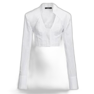 1h可退 欧洲直邮BALMAIN 女士衬衫 YF0HQ000CC520FA