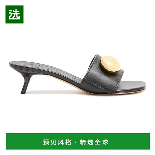 1h可退 欧洲直邮LOEWE 罗意威 25秋冬  LOEFB58SBCK 女士 拖鞋
