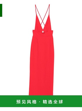 1h可退 香港直邮SOLACE LONDON 女士 红色连衣裙 OS45030RED