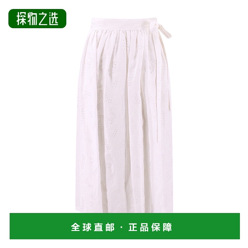 香港直邮Chloe 徽标系带半身裙 C23UJU90484