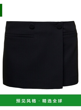 【99新未使用】香港直邮Valentino 纽扣半身裙 3B0RAAK588Ja字裙