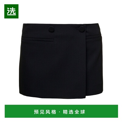 【99新未使用】香港直邮Valentino 纽扣半身裙 3B0RAAK588Ja字裙