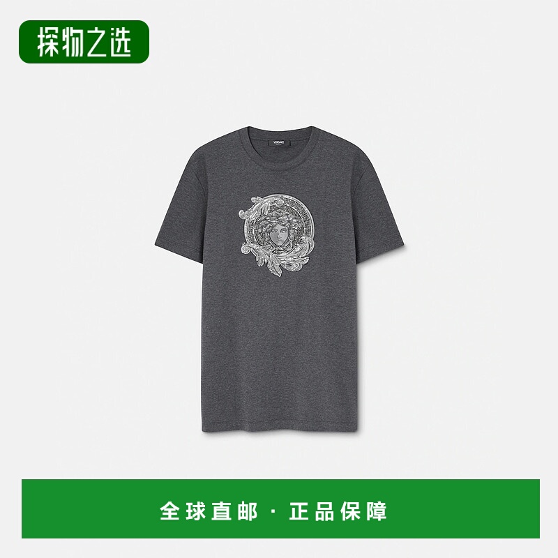 欧洲直邮VERSACE 范思哲 25秋冬 1013944-1A16721_1E210 男士 短T
