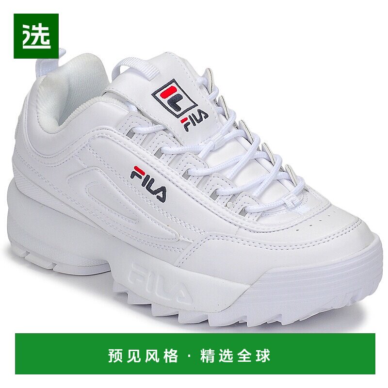 欧洲直邮Fila 斐乐 女士 低帮板鞋 DISRUPTOR WMN LOW女鞋
